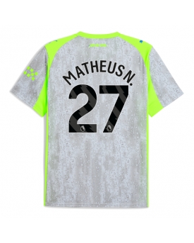 Billige Fotballdrakt Manchester City Matheus Nunes #27 Replika Tredjedrakt 2025-26 Kortermet Billige Fotballdrakt Manchester City Matheus Nunes #27 Replika Tredjedrakt 2025-26 Kortermet